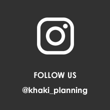 FOLLOW US @khaki_planning